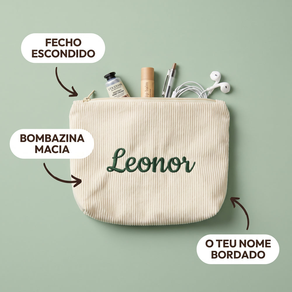 Um tecido macio e canelado